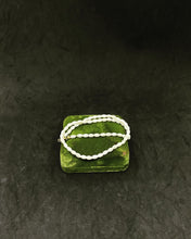 Load image into Gallery viewer, Vintage Elegant very tiny size Pearl like Necklace 15.5” long (SKU #410)