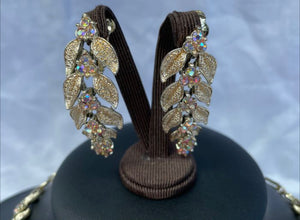 Rare Coro Jewelcraft set Gold-plated - Bracele, Earrings, Necklac Total weight: 120 g (SKU #414)