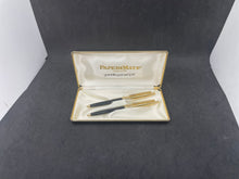 Load image into Gallery viewer, Rare Vintage 1970&#39;s Two ball pen black and blue  set Mark Paper Mate. (SKU-550)