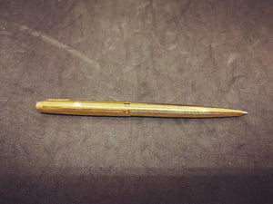 Parker Ballpoint Pen Gold Plated With Engraving “René” in Original case.