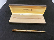 Load image into Gallery viewer, Parker Ballpoint Pen Gold Plated With Engraving “René” in Original case.