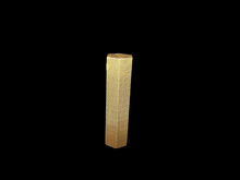 Load image into Gallery viewer, CELINE lighter original vintage 1970 gold plated with texture exagonal shape size 3.1 x 0.8x 0.4 in. Ref # 10028785 .(SKU-578)