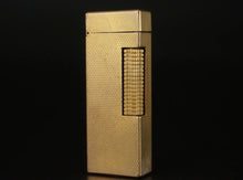 Load image into Gallery viewer, Dunhill Lighter RE24163 Patented- 1968- Gold plated Excellent working condition.(SKU-568)