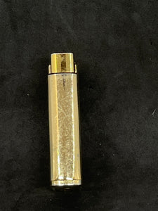 Japanese SAROME SP-V Golden Plated Butane Lighter. (SKU-569)
