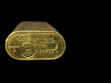 Load image into Gallery viewer, Cartier Paris / plaqué or G 20U / Serial number: 64186 B / Swiss made Gold Plated Lighter. SKU-675