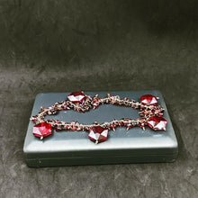 Load image into Gallery viewer, Crystal Bicolour - Necklace Size: 26 cm Total weight: 60.9 g
