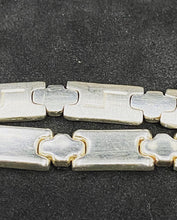 Load image into Gallery viewer, 9” Solid Germany 925 Sterling Silver 07 mm wide Curb Link Chain Bracelet Men’s Sterling Silver. From Germany