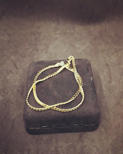 14K Gold plated Name Necklace, chain-plated Jewelry, Personalized
