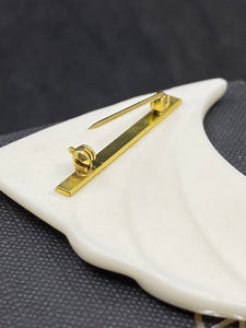 Porcelain Brooch Made by Hutschenreuther (ART) Germany. 1980’s