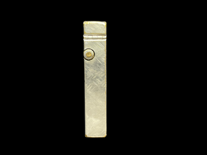 Dunhill Lighter RE24163 Patented- 1968- Silver plated Fair working condition.(SKU-661)