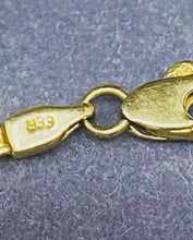 Load image into Gallery viewer, 8” Chain bracele in 333 Gold Yellow Gold 8k Gold From Germany. (SKU #402)