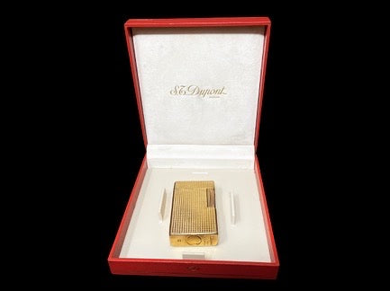 S.T. Dupont lighter - line 1 Short Silver Plated- Reference # 29CA67 (5.7cm) (SKU-683)
