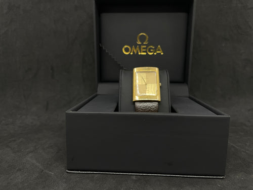 Omega - De Ville - 111.0112 - Men - 1970-1979 Mechanical hand winding - Gold-plated