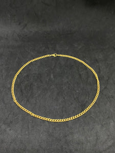 Luxurious goldplate  ALMER Chain 20” (SKU #405)