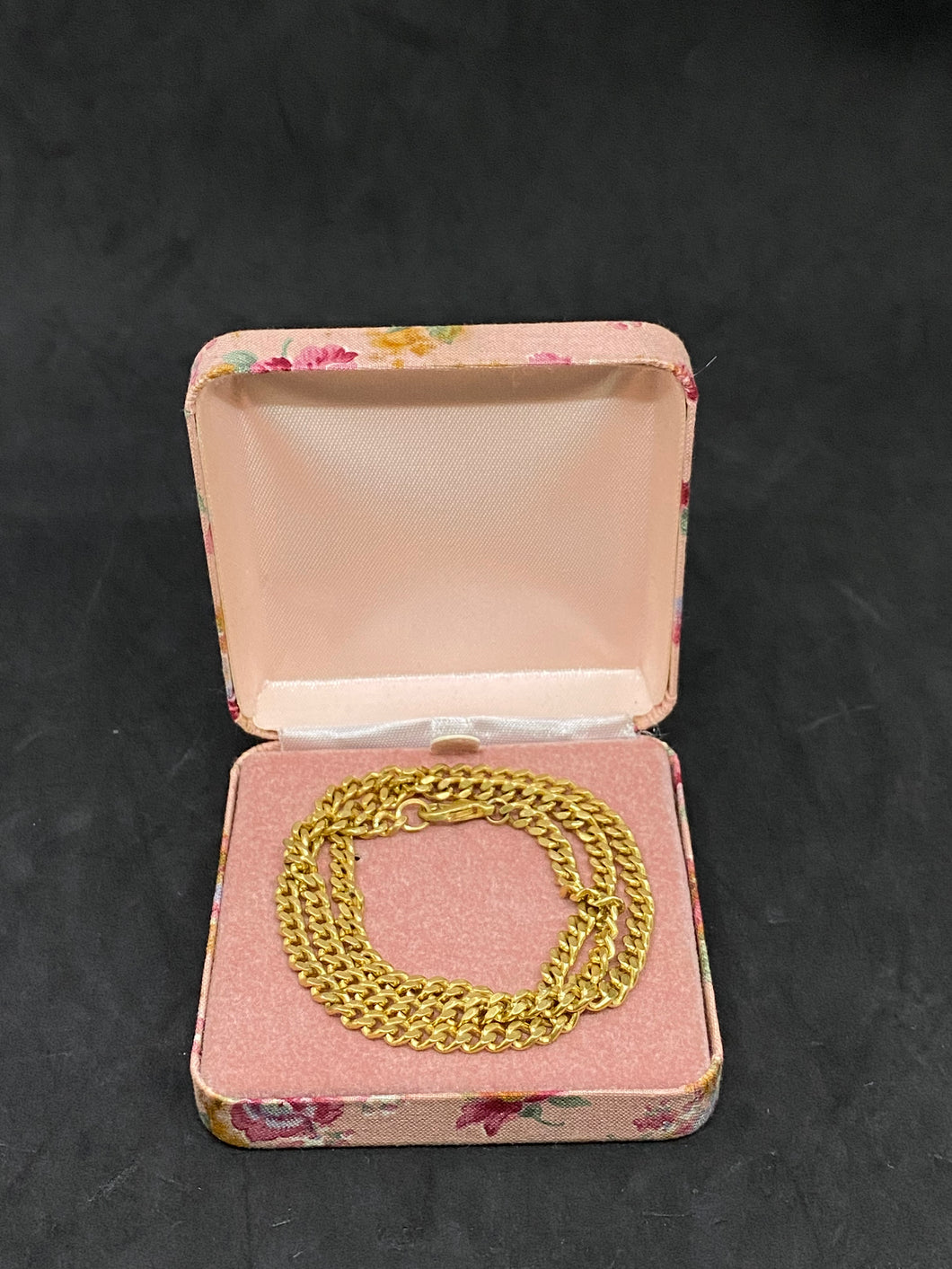Luxurious goldplate  ALMER Chain 20” (SKU #405)